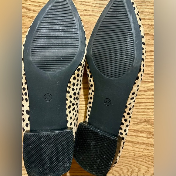 Size 37 Buonarotti Leopard Print Flats - Picture 2 of 4
